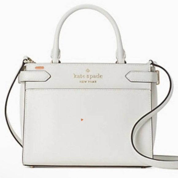 kate spade Handbags - Kate Spade-New York Staci Satchel (White 🤍)
